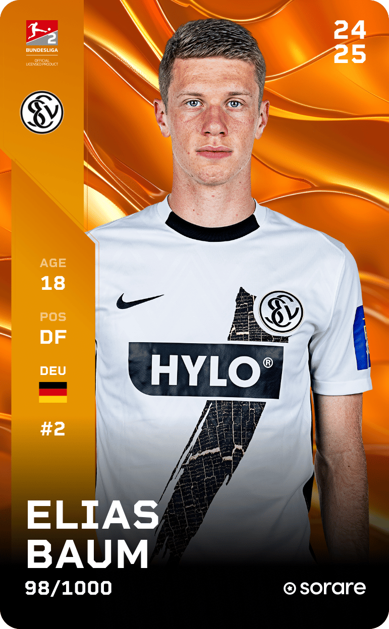 Elias Baum 2024-25 • Limited 98/1000
