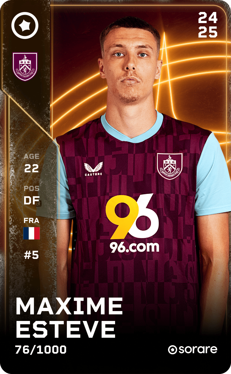 Maxime Esteve 2024-25 • Limited 76/1000