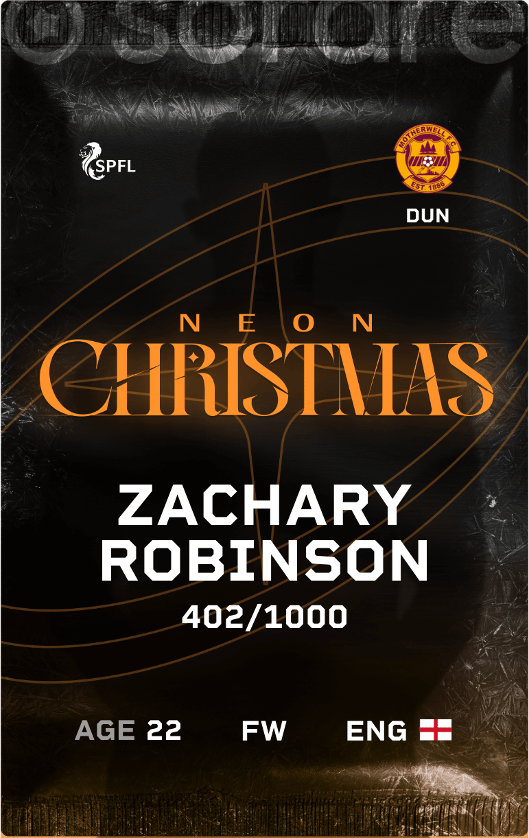 Zachary Robinson 2024-25 • Limited 402/1000