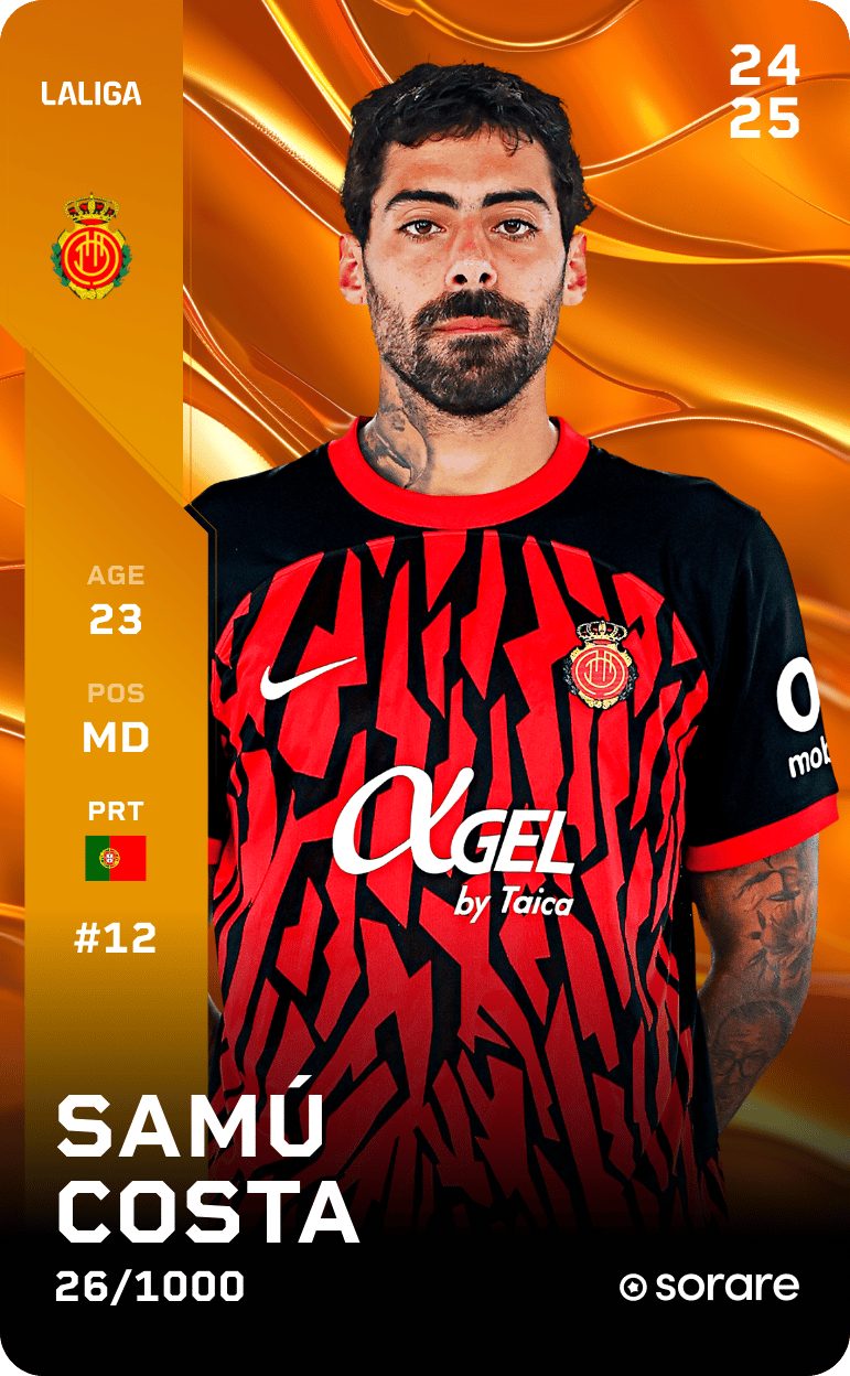 Samú Costa 2024-25 • Limited 26/1000