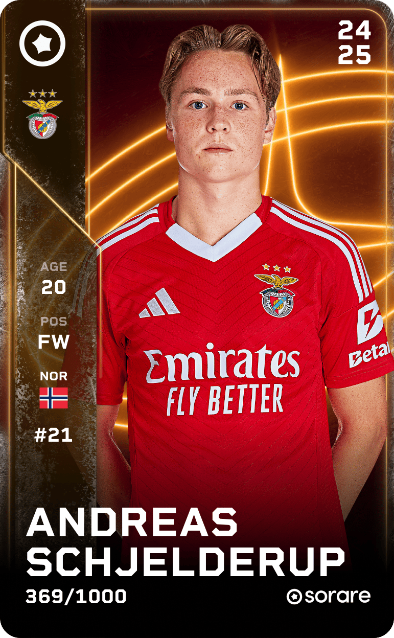 Andreas Schjelderup 2024-25 • Limited 369/1000