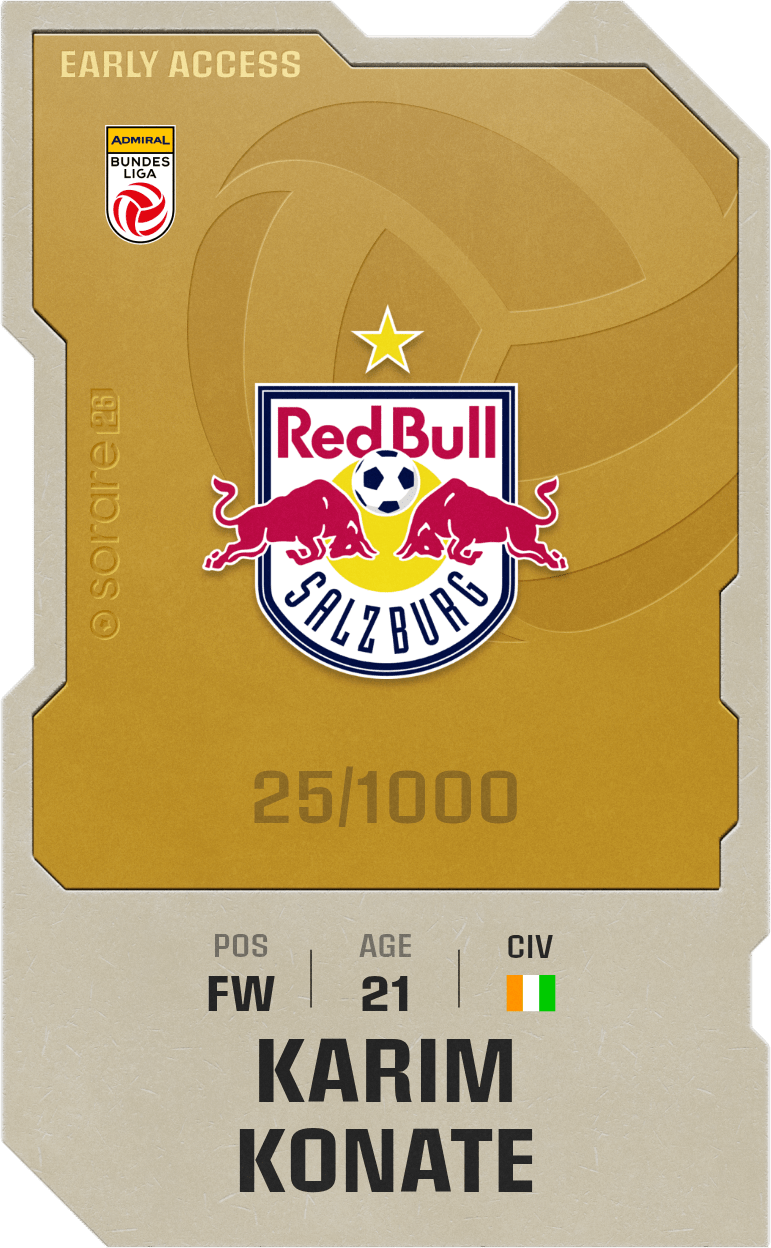 Karim Konaté 2025-26 • Limited 25/1000