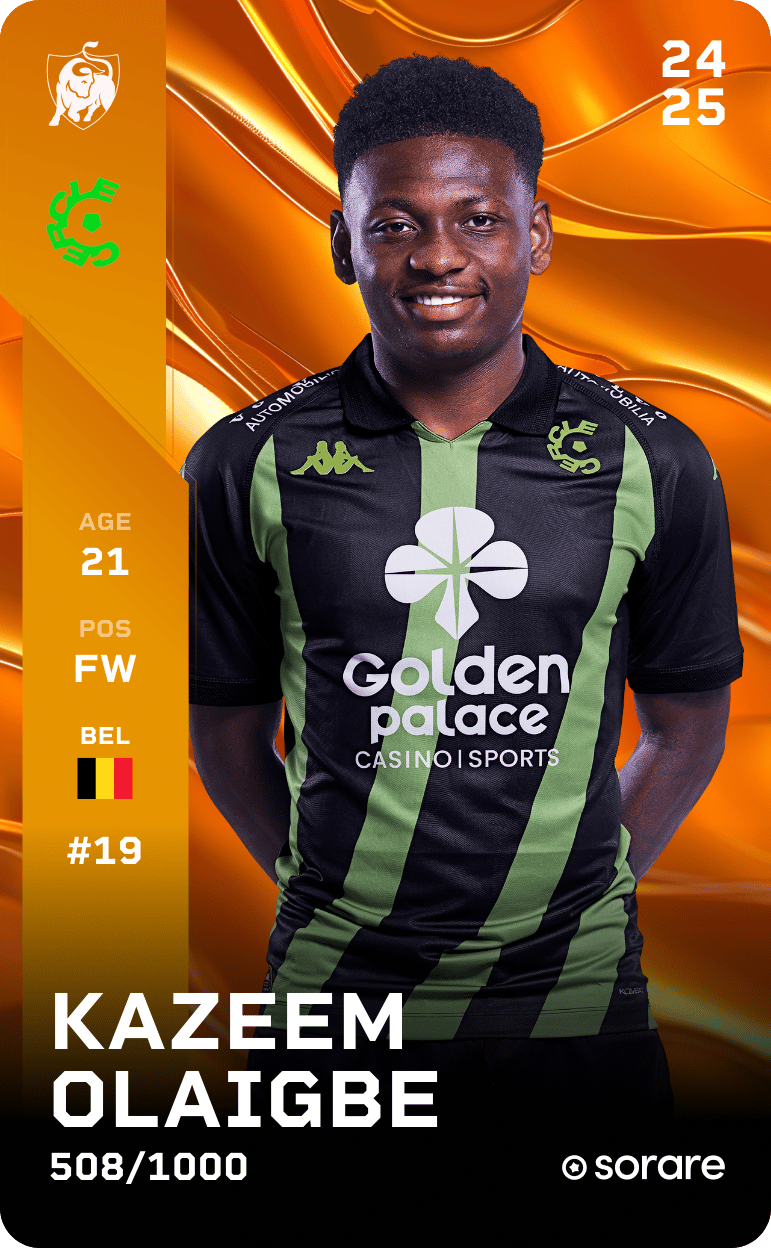 Kazeem Olaigbe 2024-25 • Limited 508/1000
