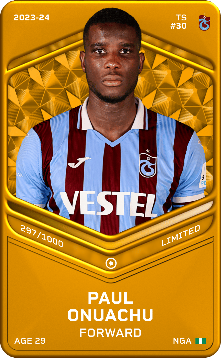 Paul Onuachu 2023-24 • Limited 297/1000