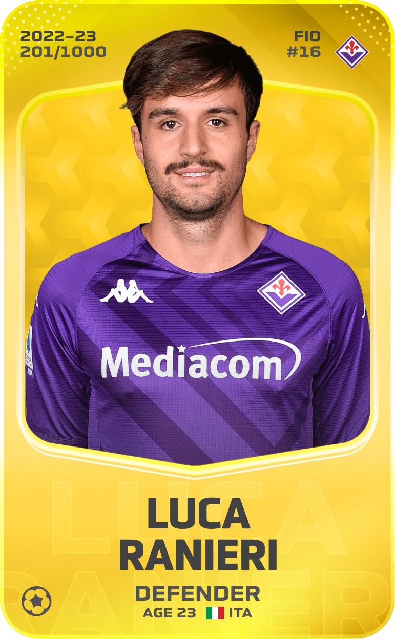 Luca Ranieri 2022-23 • Limited 201/1000