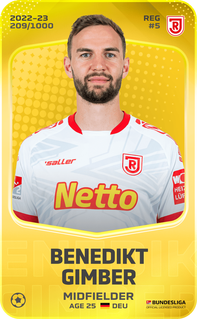 Benedikt Gimber 2022-23 • Limited 209/1000