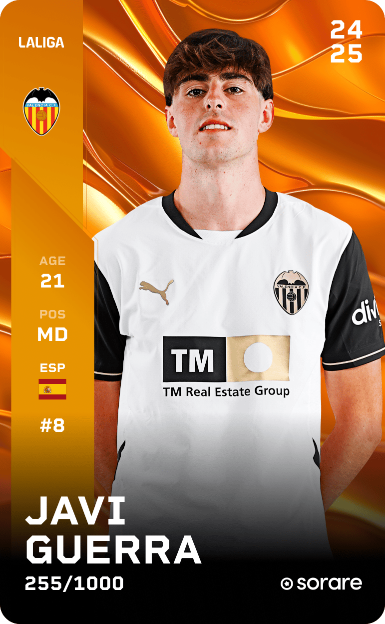 Javi Guerra 2024-25 • Limited 255/1000