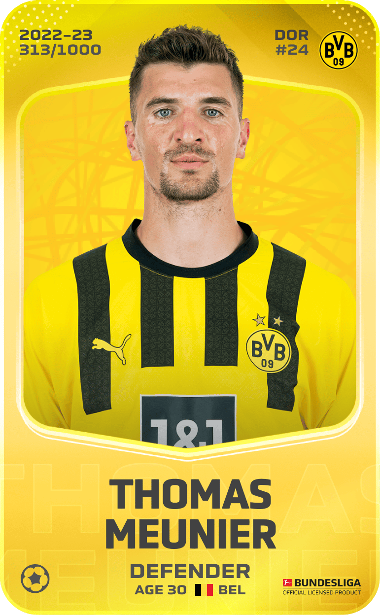 Thomas Meunier 2022-23 • Limited 313/1000