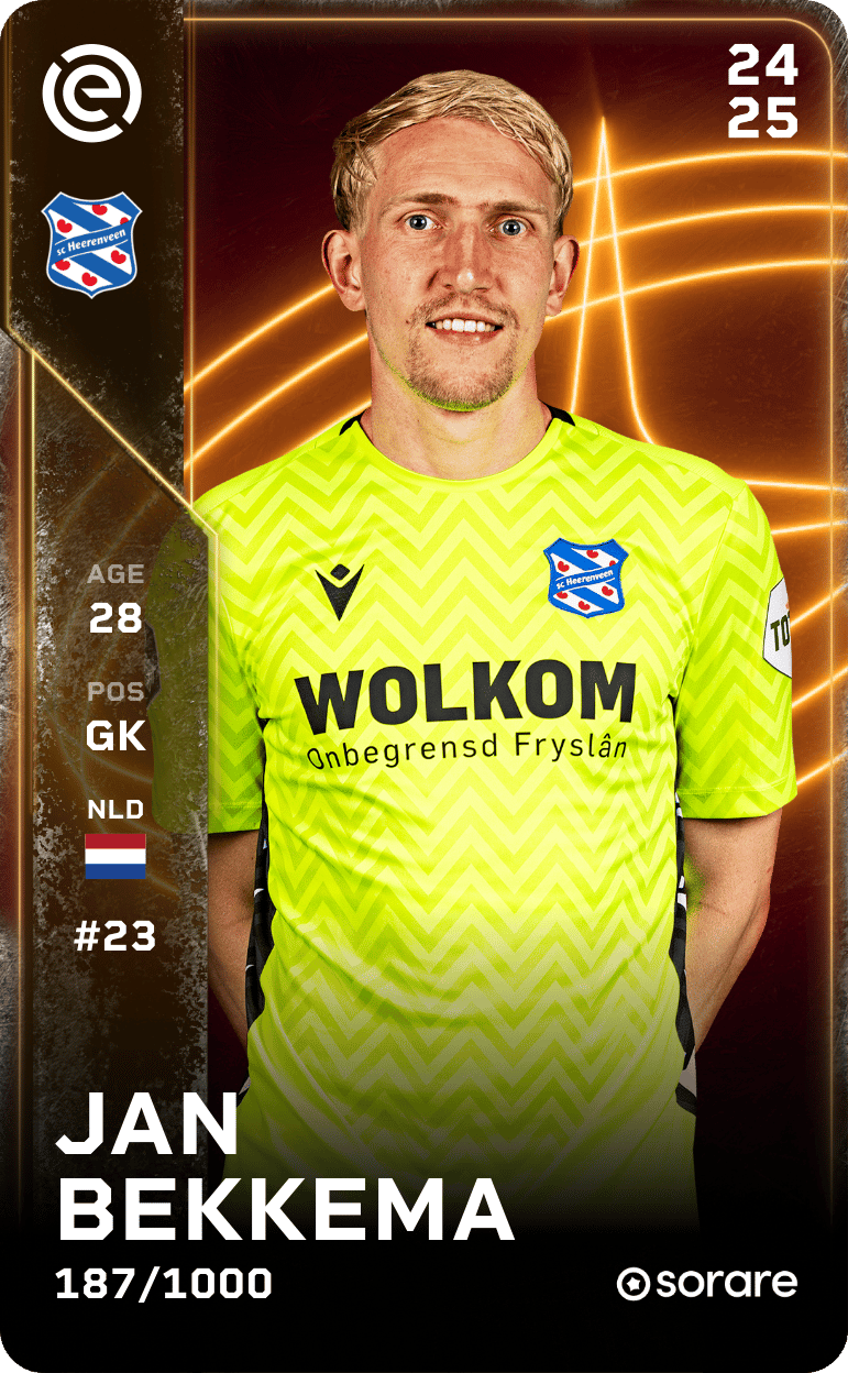 Jan Bekkema 2024-25 • Limited 187/1000