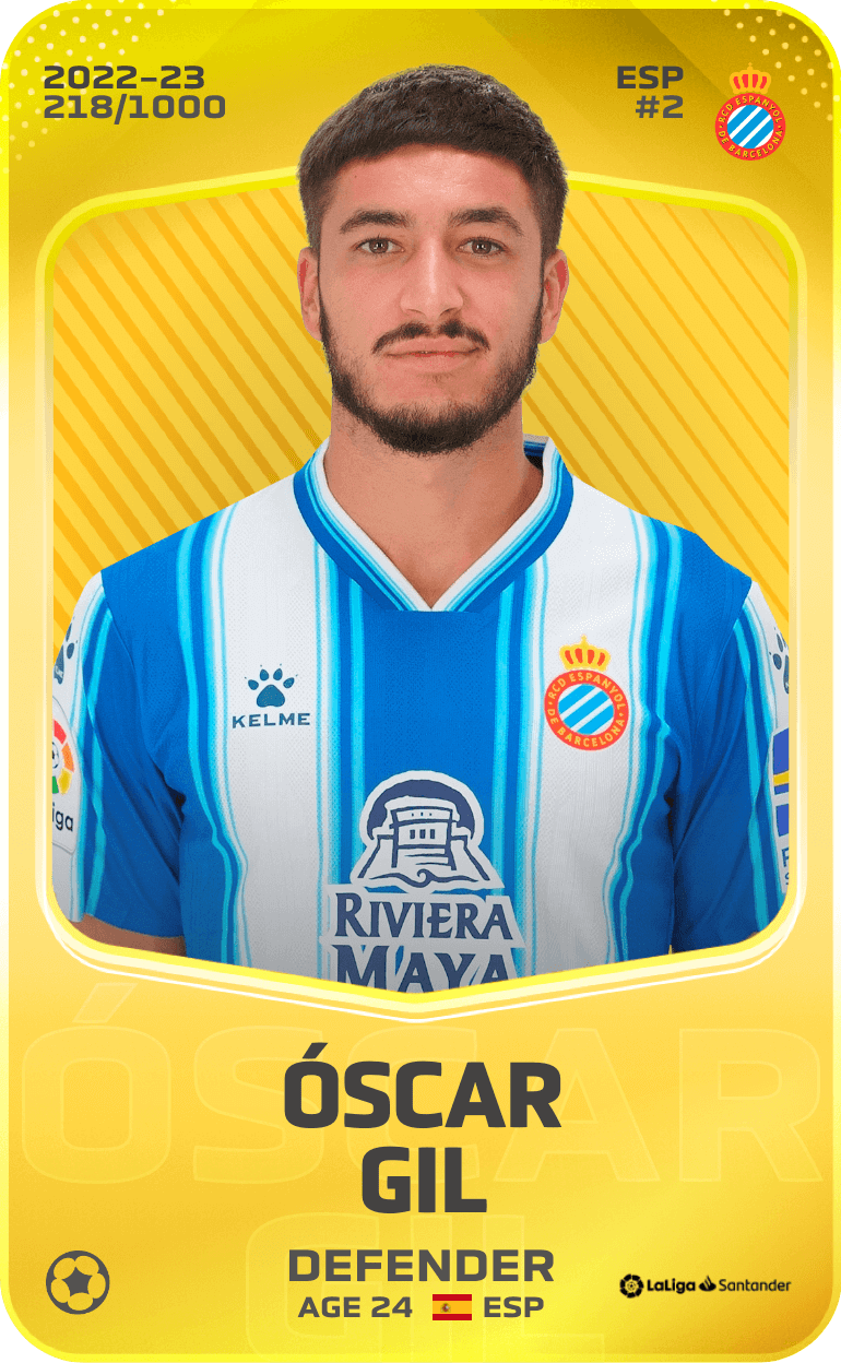 Óscar Gil 2022-23 • Limited 218/1000