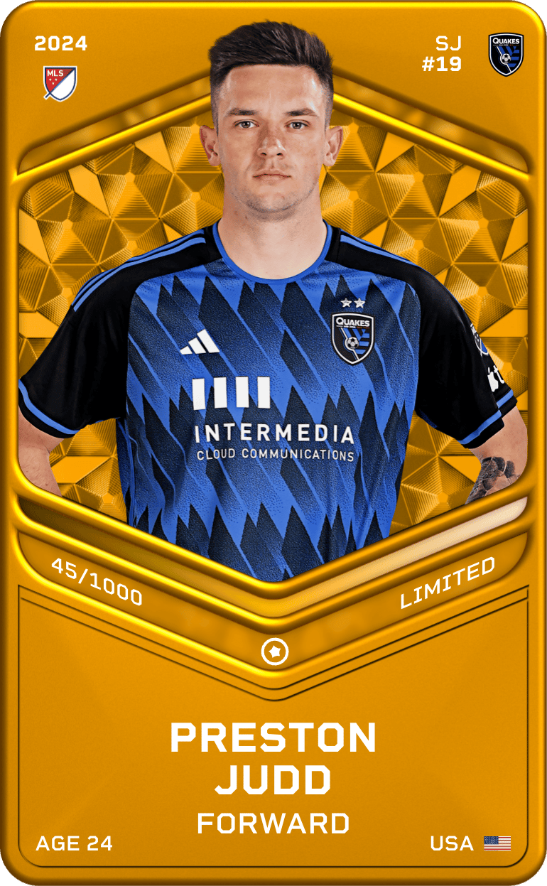 Preston Judd 2024-25 • Limited 45/1000