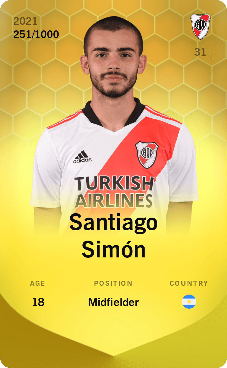 Santiago Simón 2021-22 • Limited 251/1000