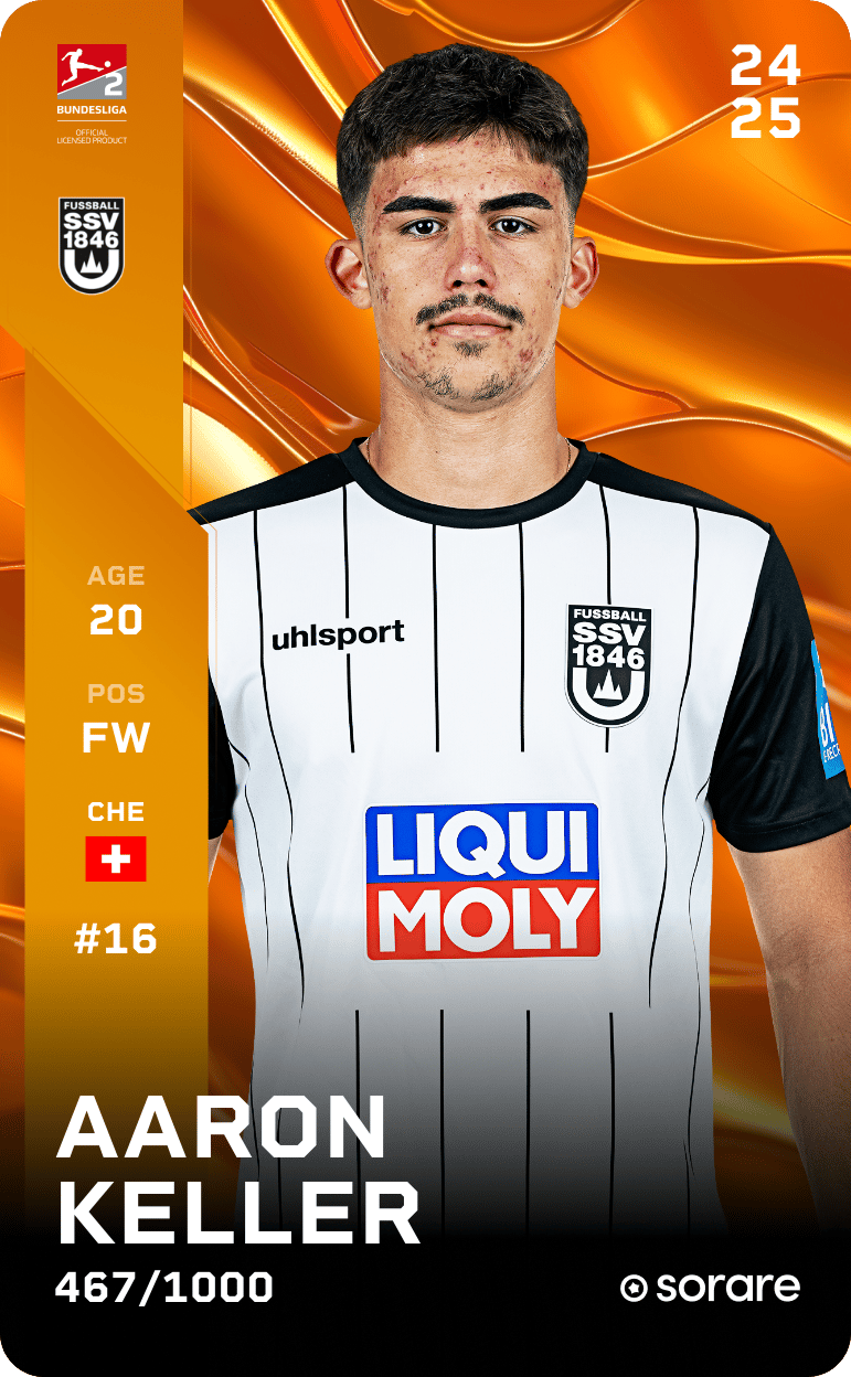 Aaron Keller 2024-25 • Limited 467/1000