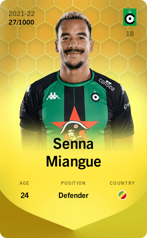 Senna Miangue 2021-22 • Limited 27/1000