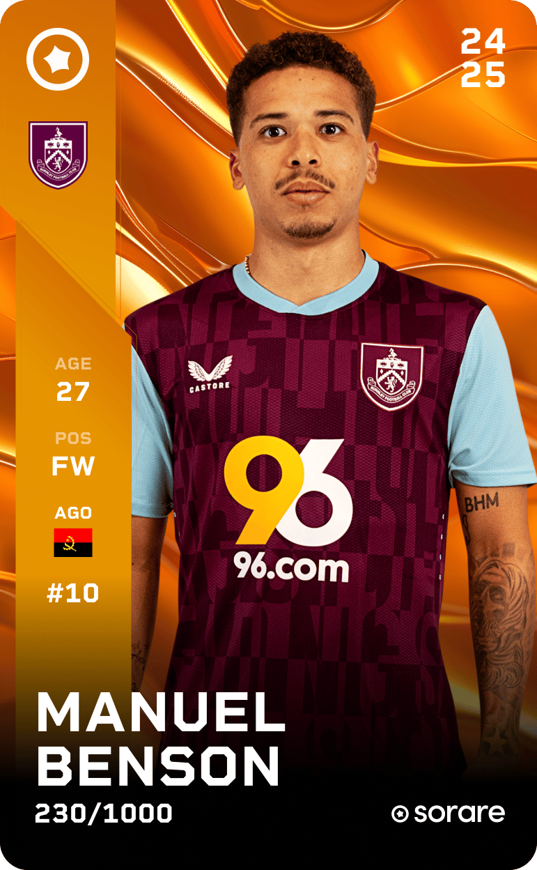 Manuel Benson 2024-25 • Limited 230/1000