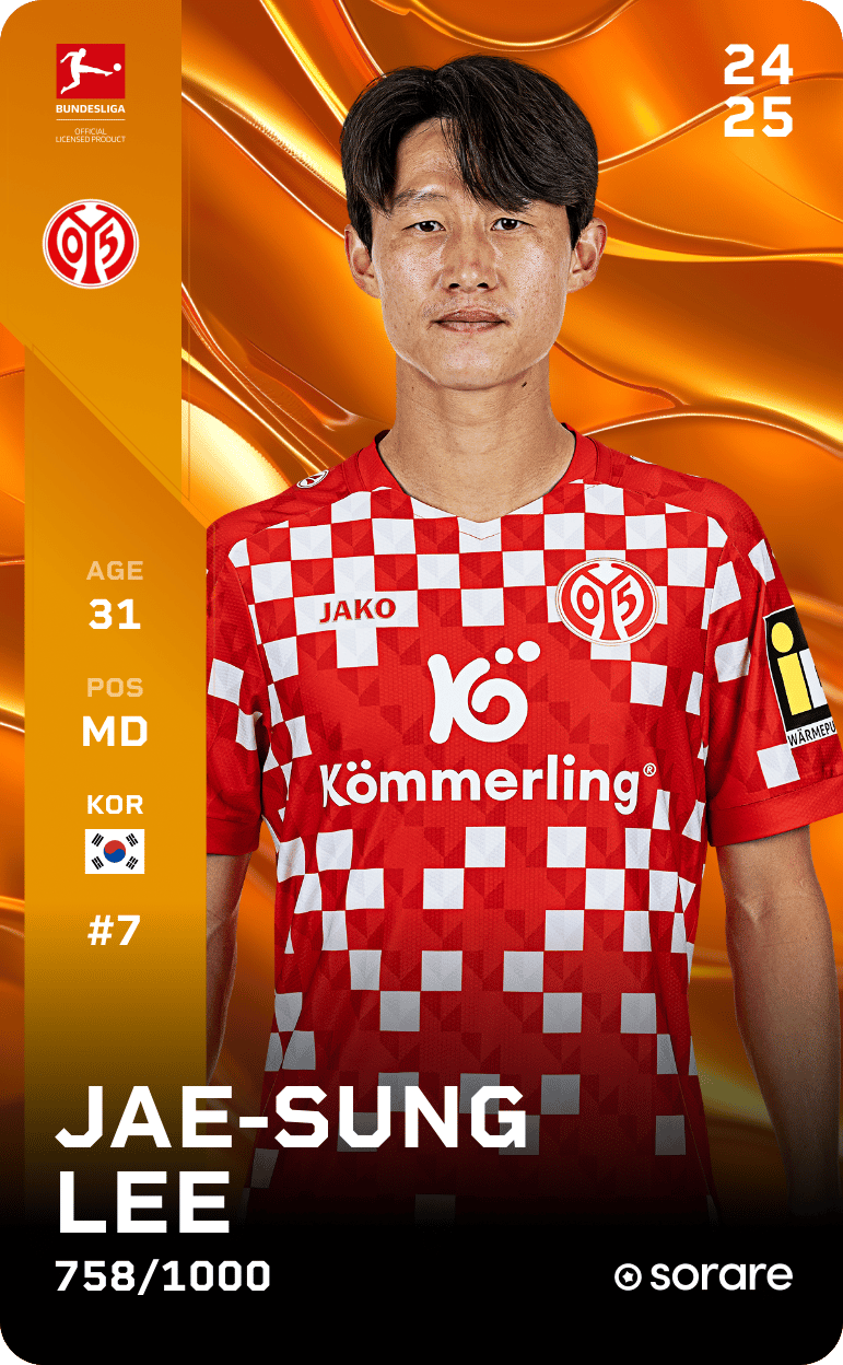 Jae-Sung Lee 2024-25 • Limited 758/1000