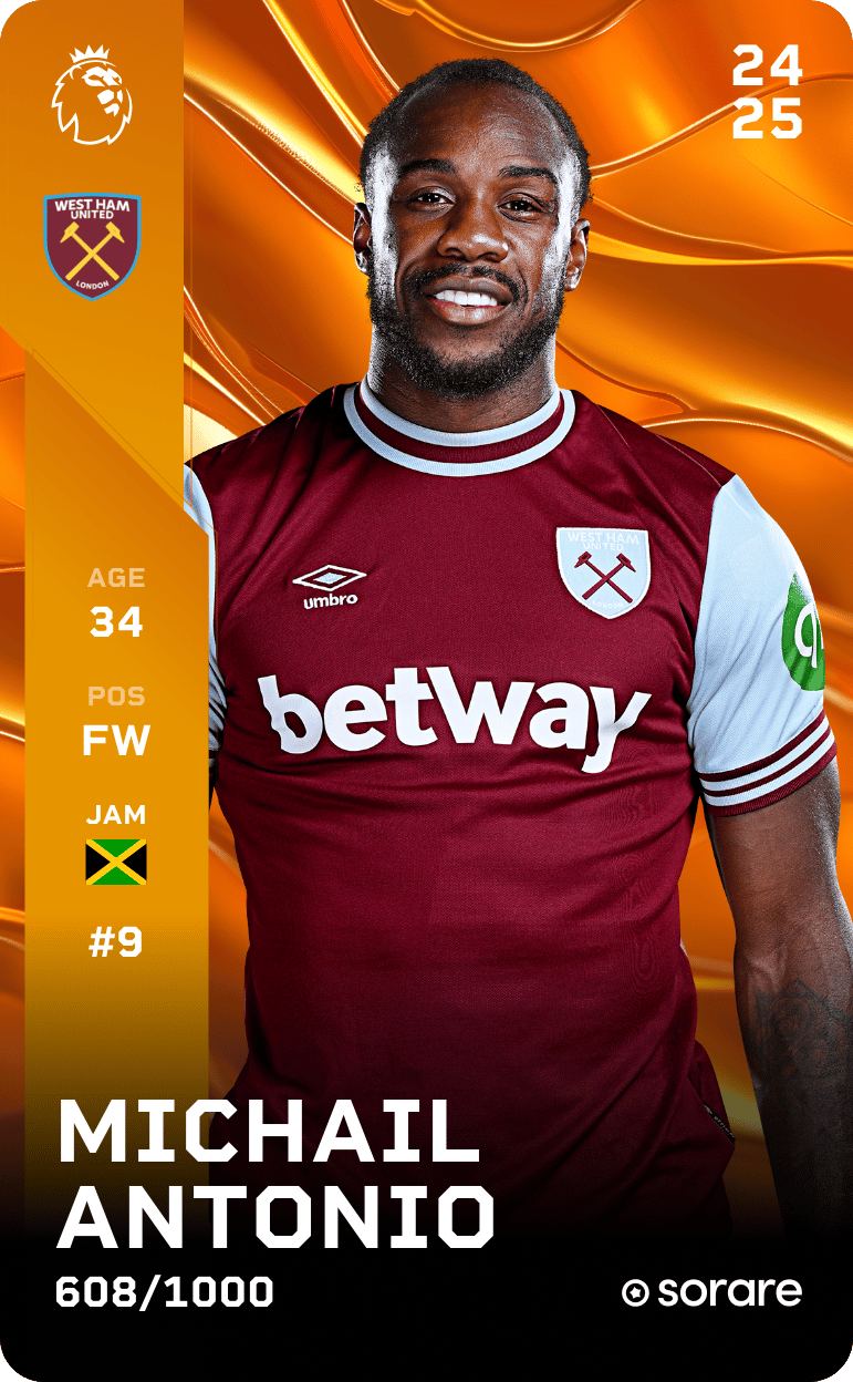 Michail Antonio 2024-25 • Limited 608/1000
