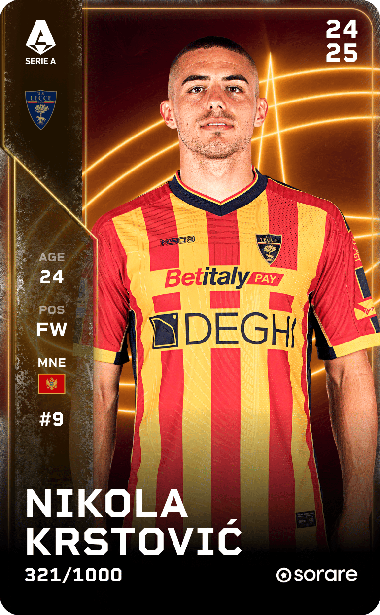 Nikola Krstović 2024-25 • Limited 321/1000