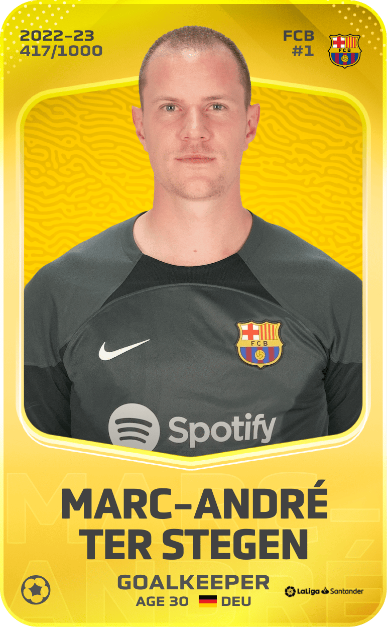 Marc-André ter Stegen 2022-23 • Limited 417/1000