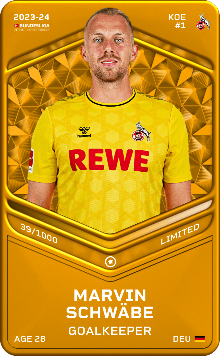 Marvin Schwäbe 2023-24 • Limited 39/1000