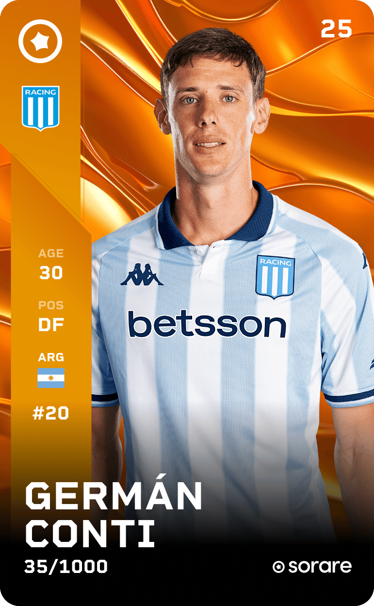 Germán Conti 2025-26 • Limited 35/1000