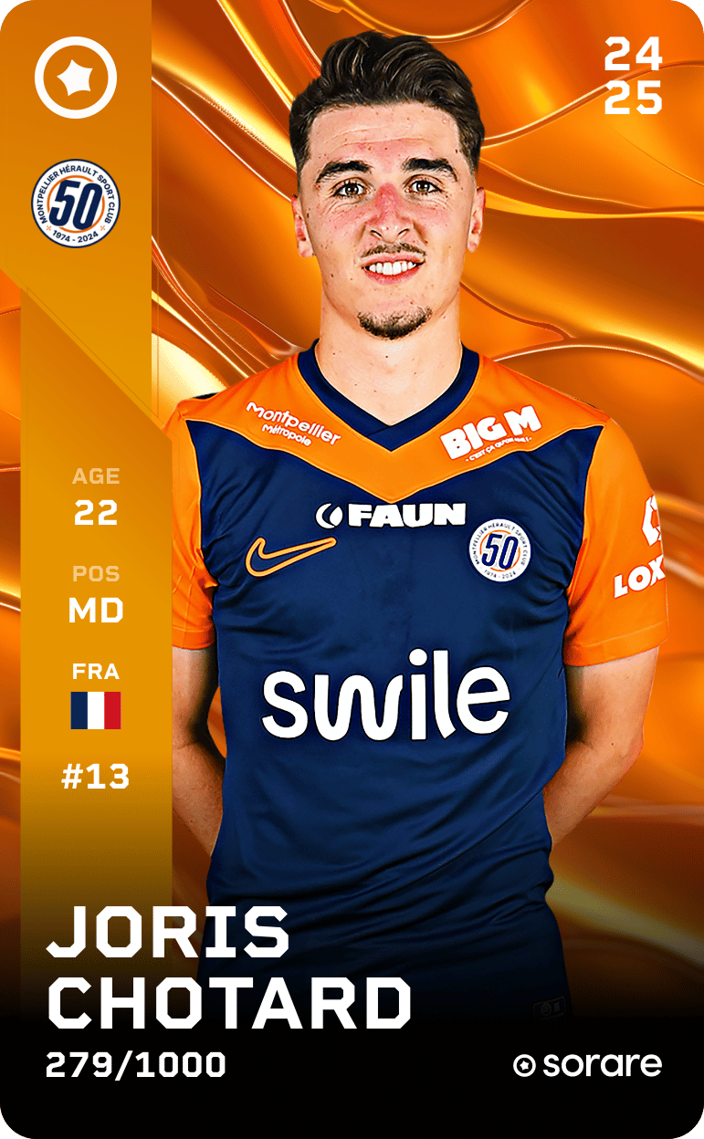 Joris Chotard 2024-25 • Limited 279/1000