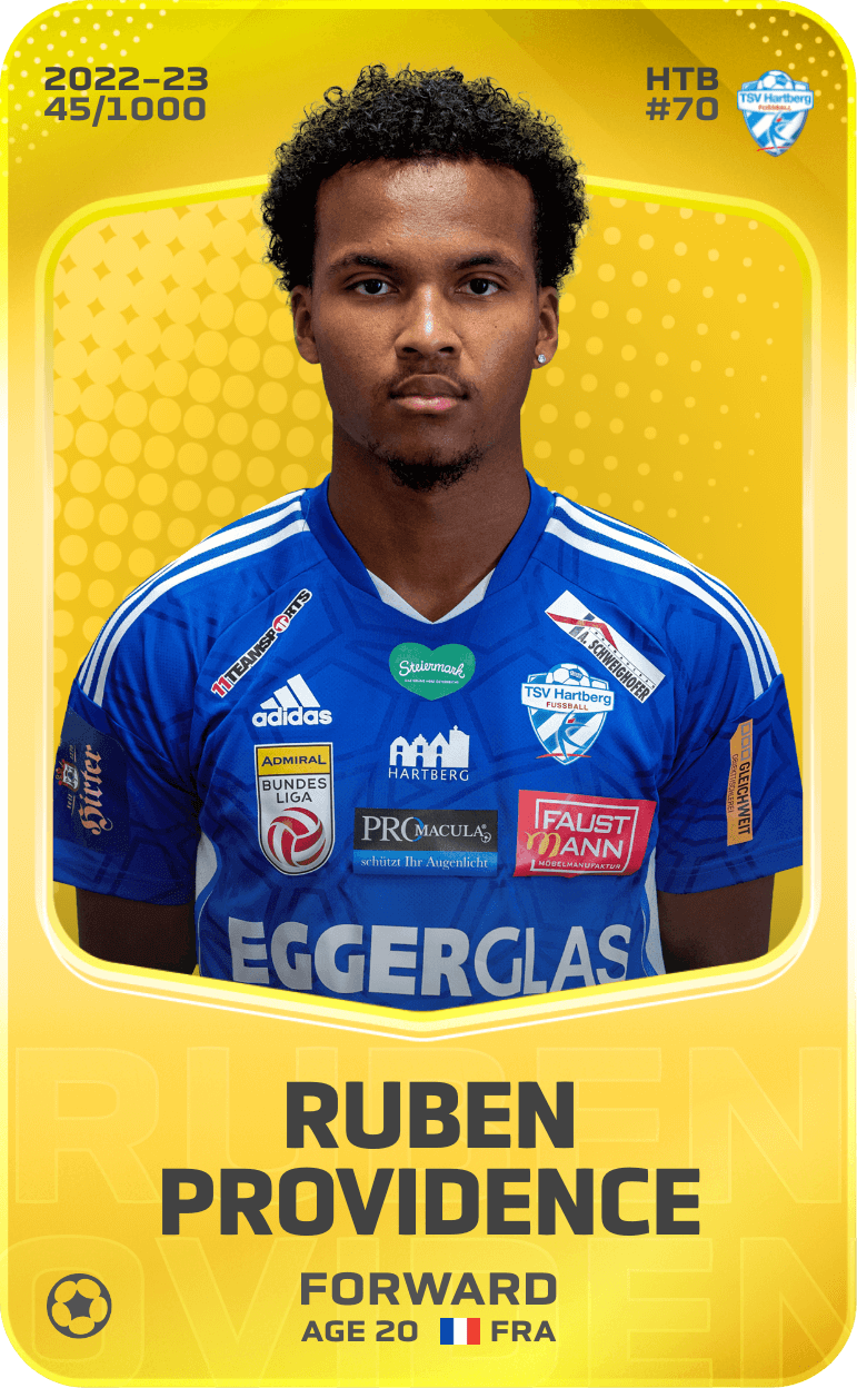 Ruben Providence 2022-23 • Limited 45/1000