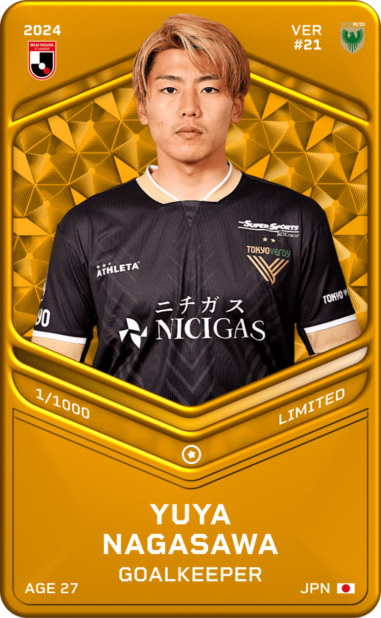 Yuya Nagasawa 2024-25 • Limited 1/1000