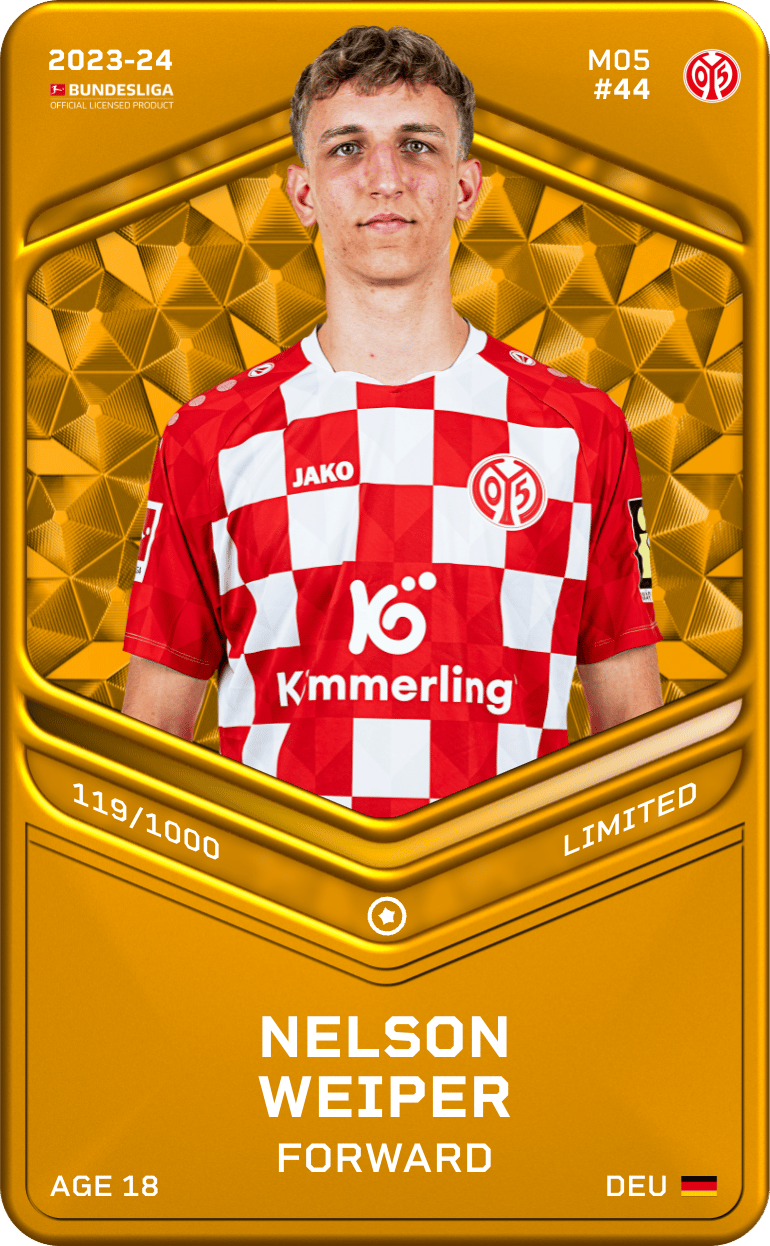 Nelson Weiper 2023-24 • Limited 119/1000