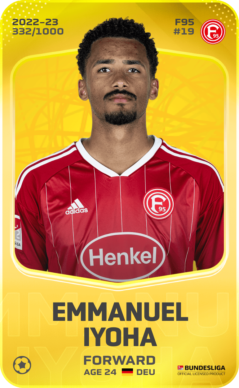 Emmanuel Iyoha 2022-23 • Limited 332/1000