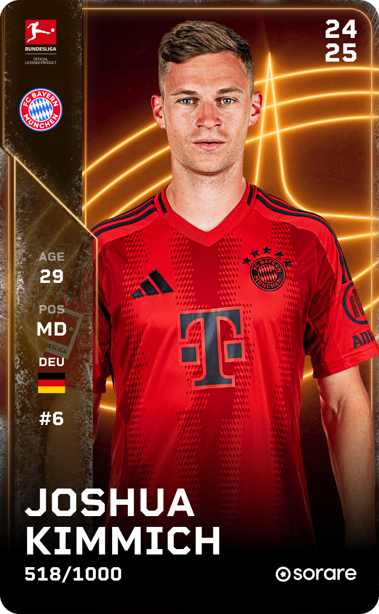 Joshua Kimmich 2024-25 • Limited 518/1000