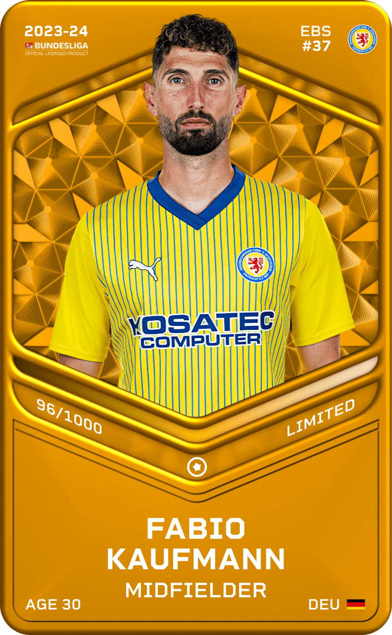 Fabio Kaufmann 2023-24 • Limited 96/1000