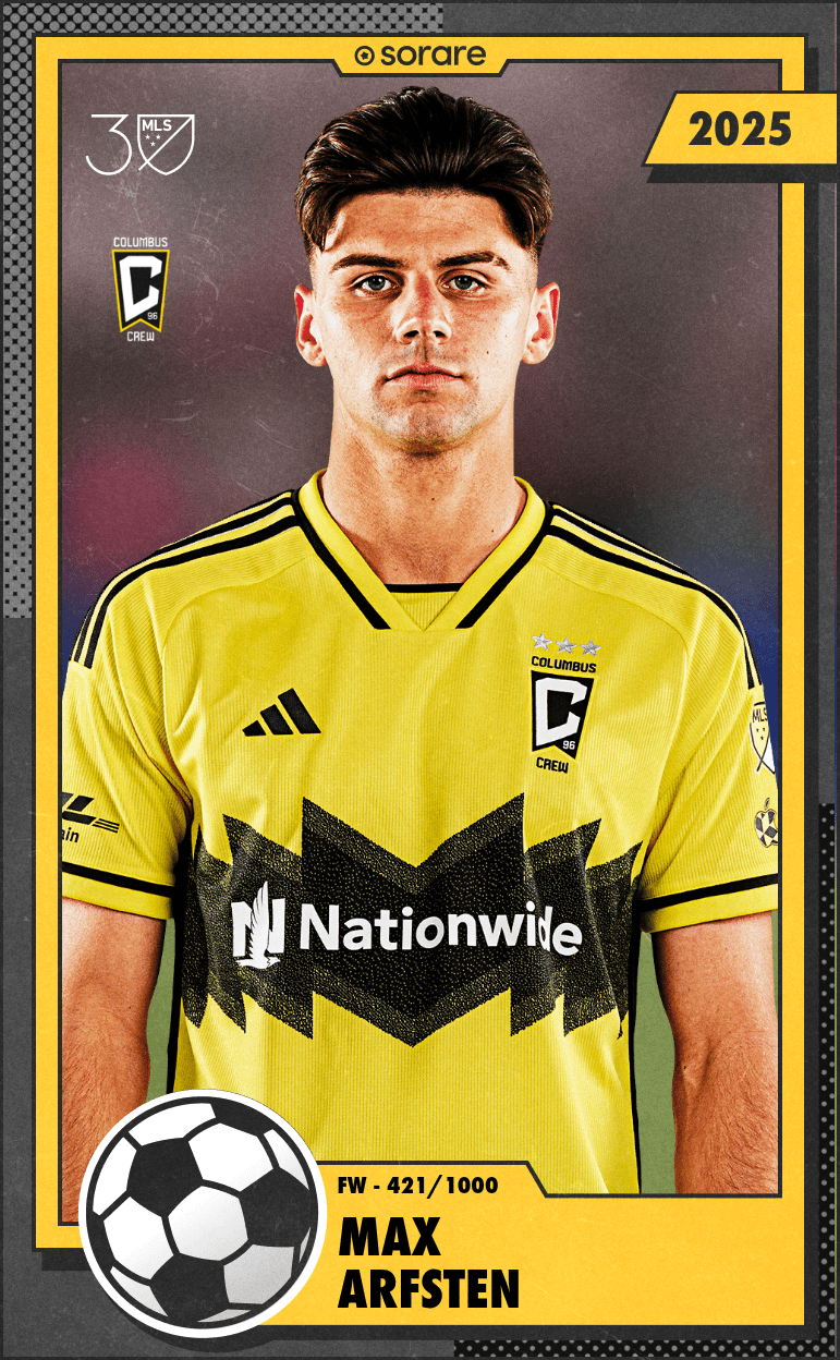 Max Arfsten 2025-26 • Limited 421/1000