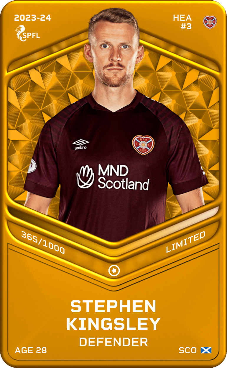 Stephen Kingsley 2023-24 • Limited 365/1000