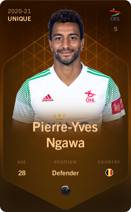 Sorare - Sorare Official - Pierre-Yves Ngawa 2020-21 • Unique - NFT # 71451109973005569558343301402093636591501260244660743665079306610087227387384