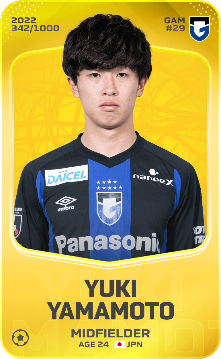 Yuki Yamamoto 2022-23 • Limited 342/1000