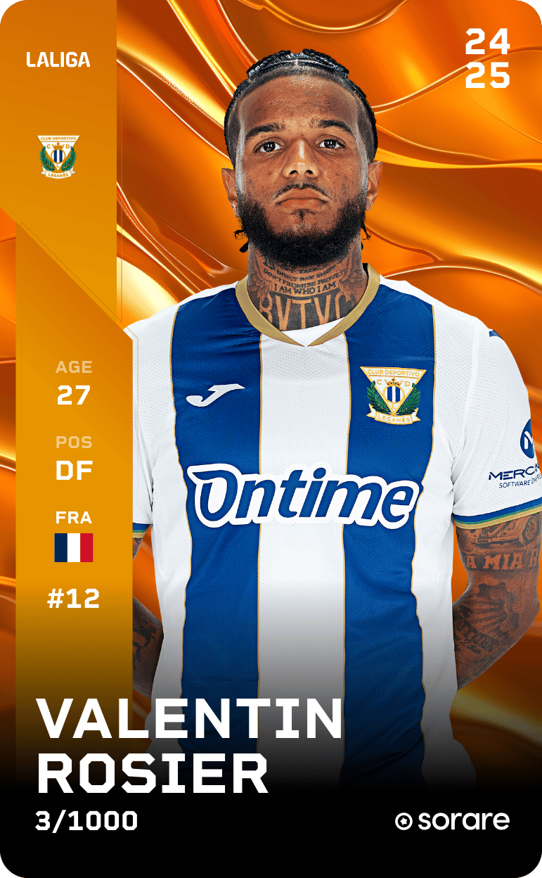 Valentin Rosier 2024-25 • Limited 3/1000