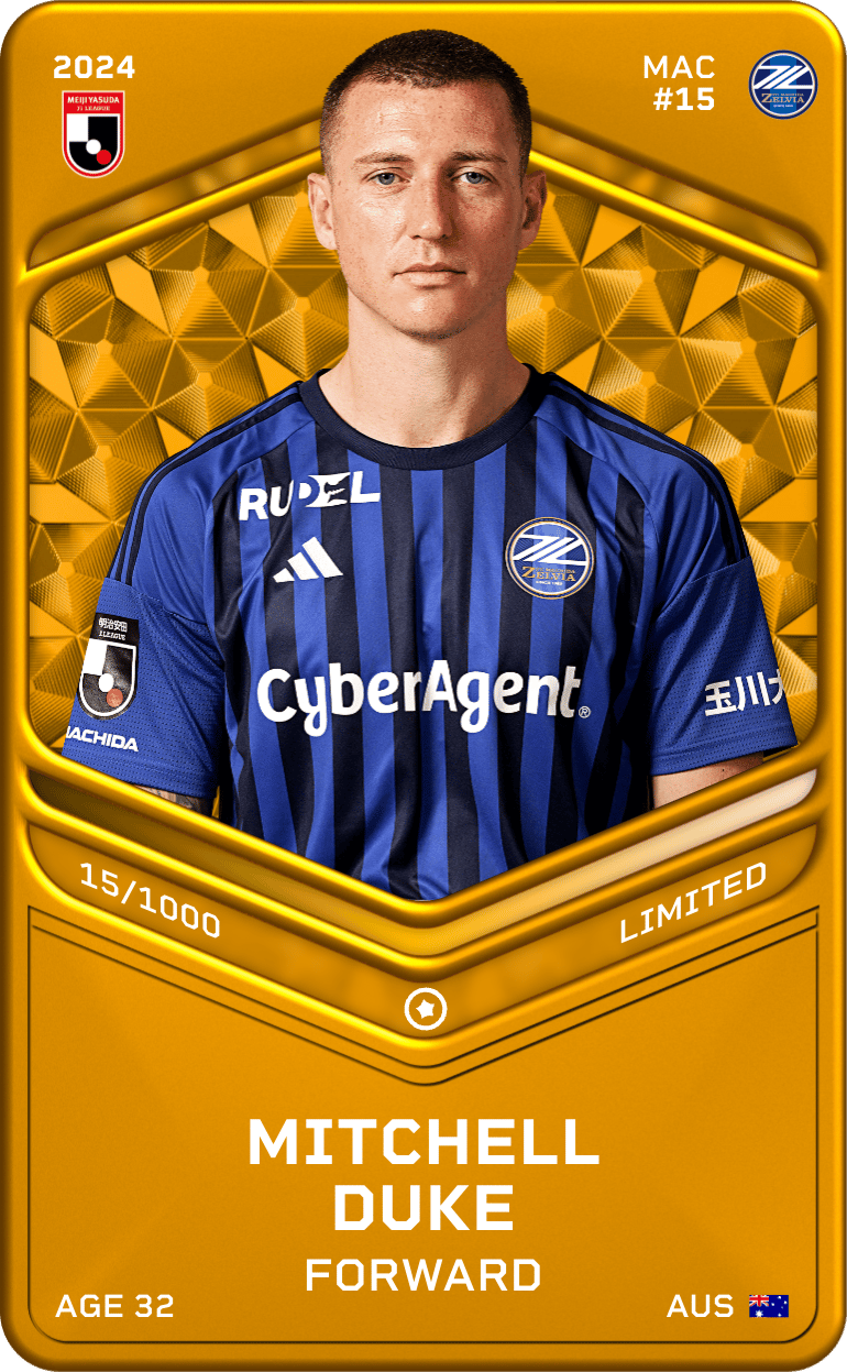 Mitchell Duke 2024-25 • Limited 15/1000