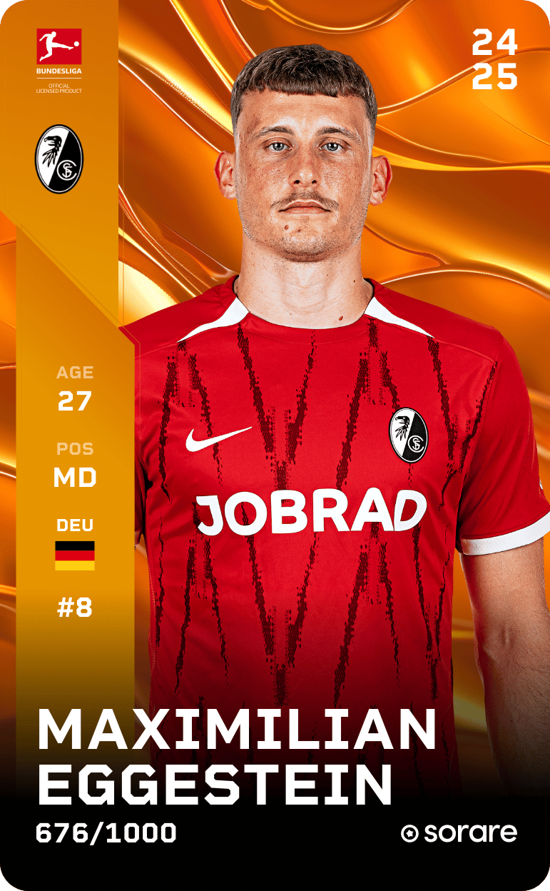 Maximilian Eggestein 2024-25 • Limited 676/1000