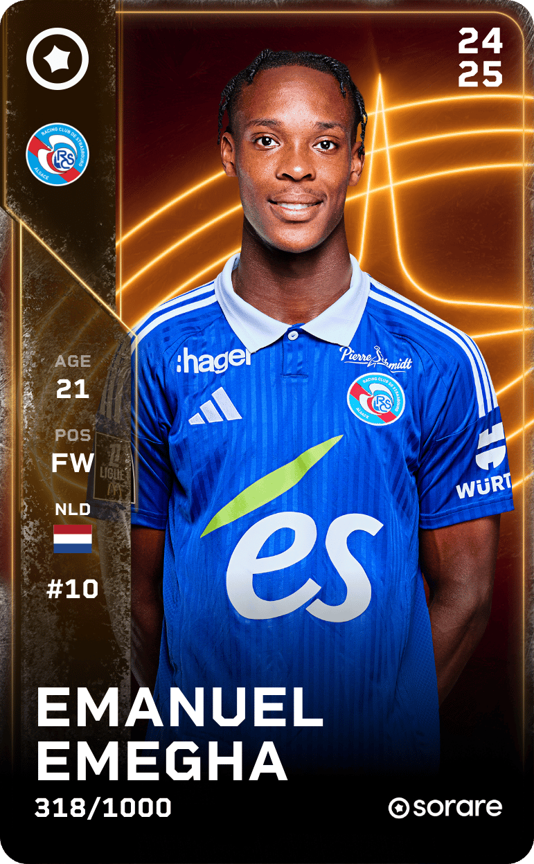 Emanuel Emegha 2024-25 • Limited 318/1000