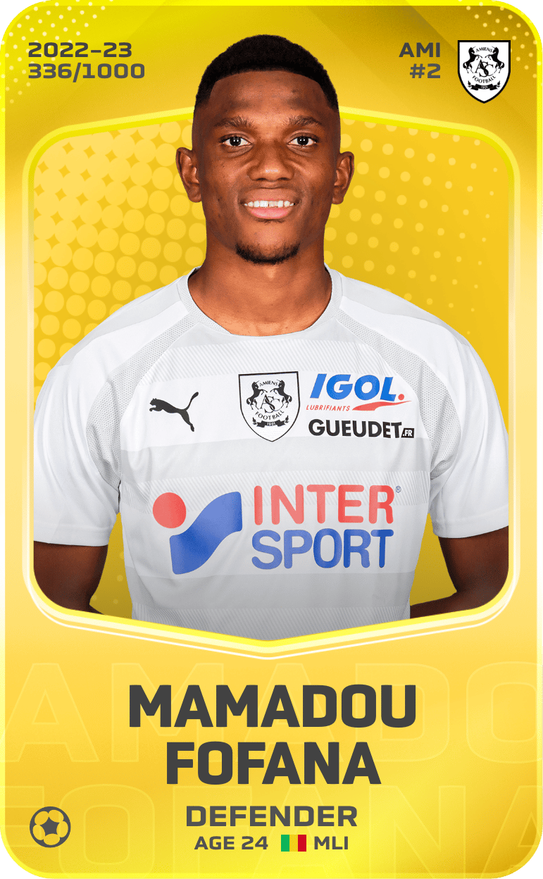 Mamadou Fofana 2022-23 • Limited 336/1000