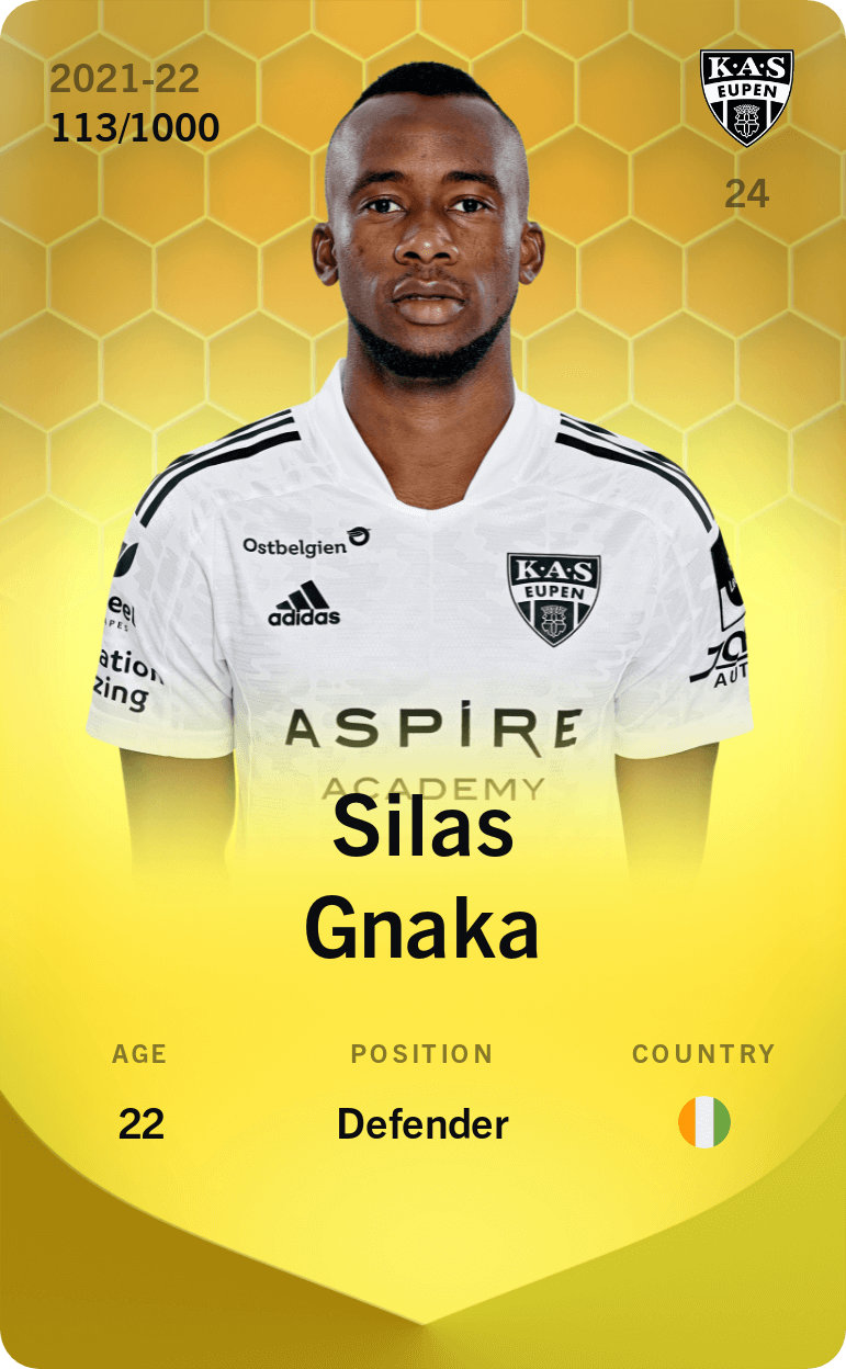 Silas Gnaka 2021-22 • Limited 113/1000