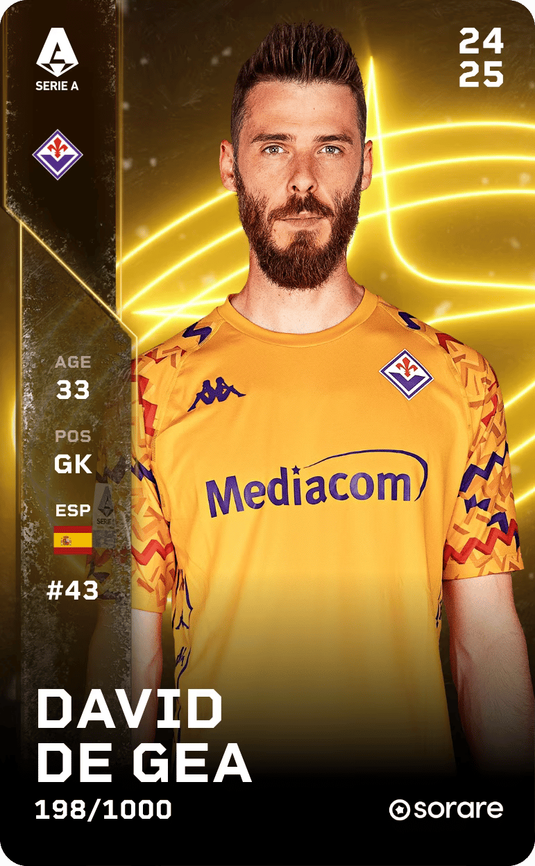 David de Gea 2024-25 • Limited 198/1000