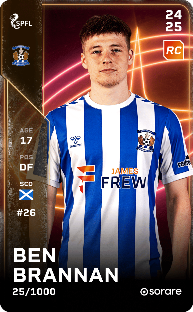 Ben Brannan 2024-25 • Limited 25/1000