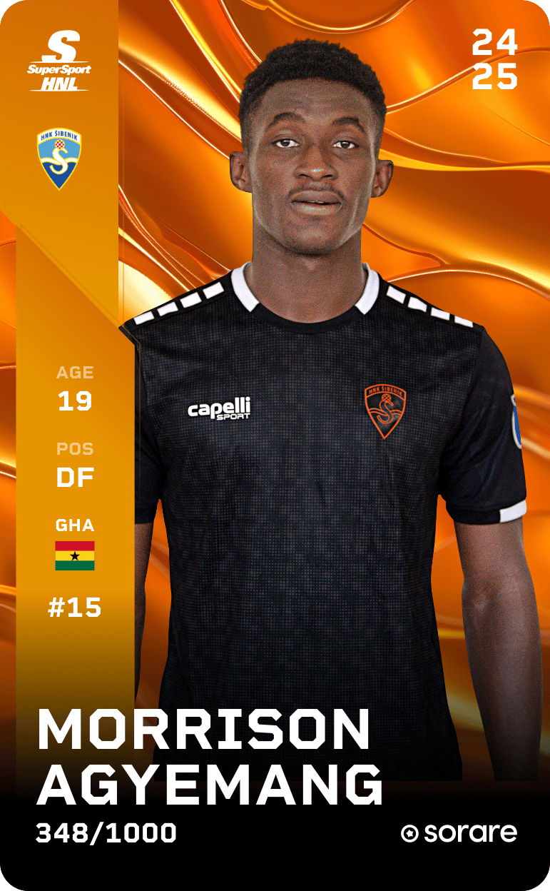Morrison Agyemang 2024-25 • Limited 348/1000