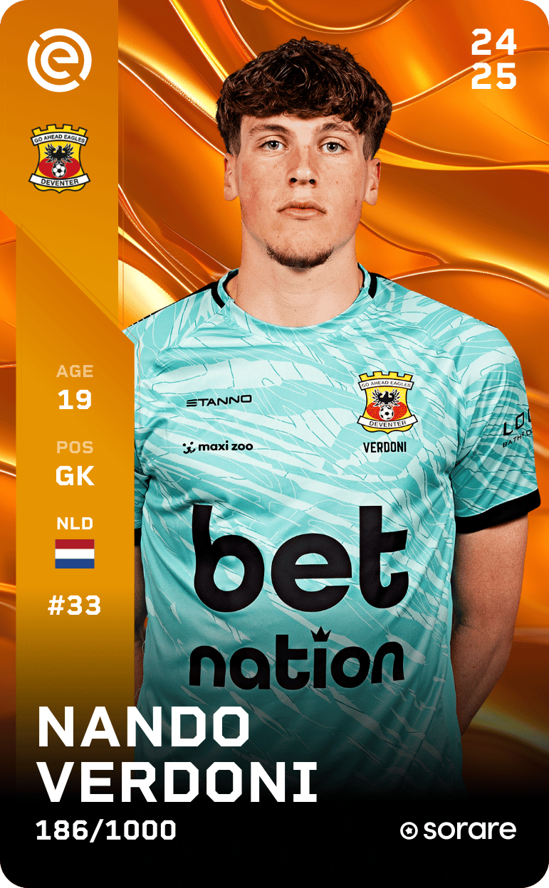 Nando Verdoni 2024-25 • Limited 186/1000