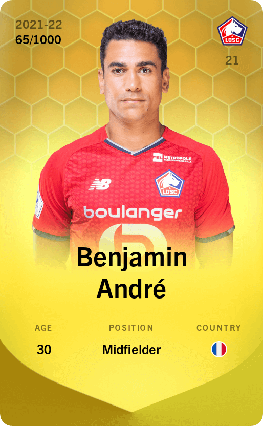 Benjamin André 2021-22 • Limited 65/1000