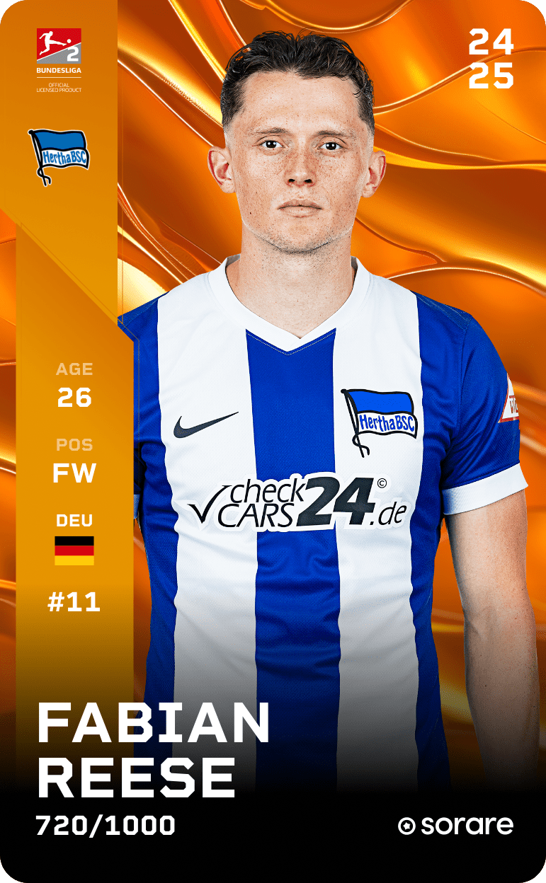 Fabian Reese 2024-25 • Limited 720/1000