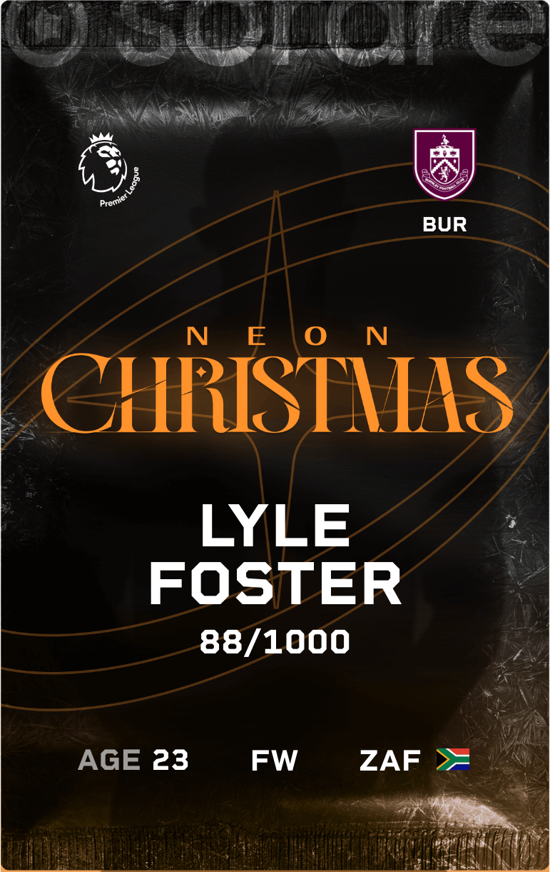 Lyle Foster 2024-25 • Limited 88/1000
