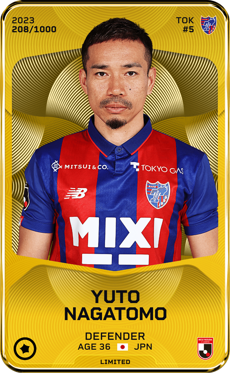 Yuto Nagatomo 2023-24 • Limited 208/1000